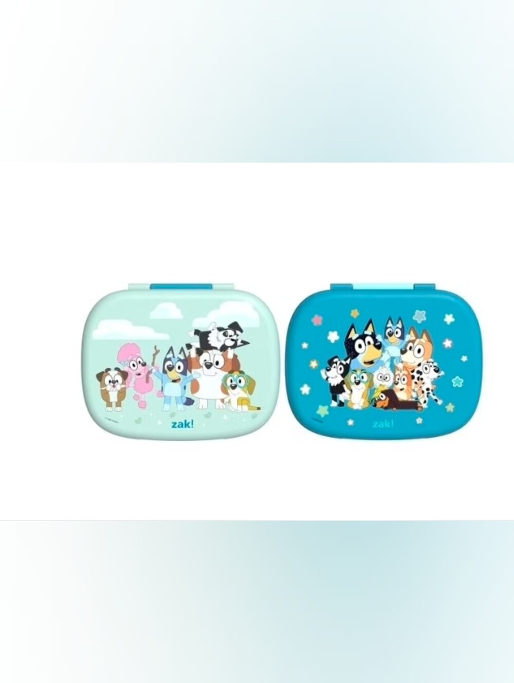 Zak Designs Bento Kids Character Lunch Box Set - 2pack